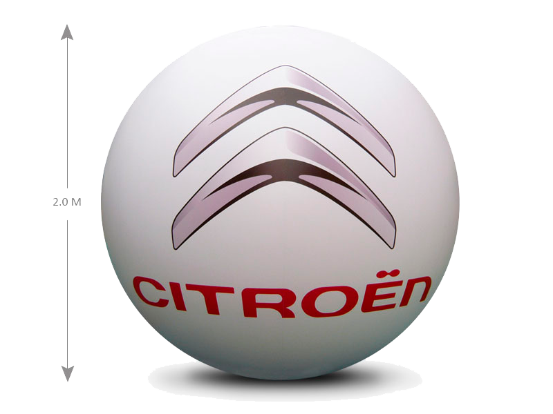 Jätteballonger med logo