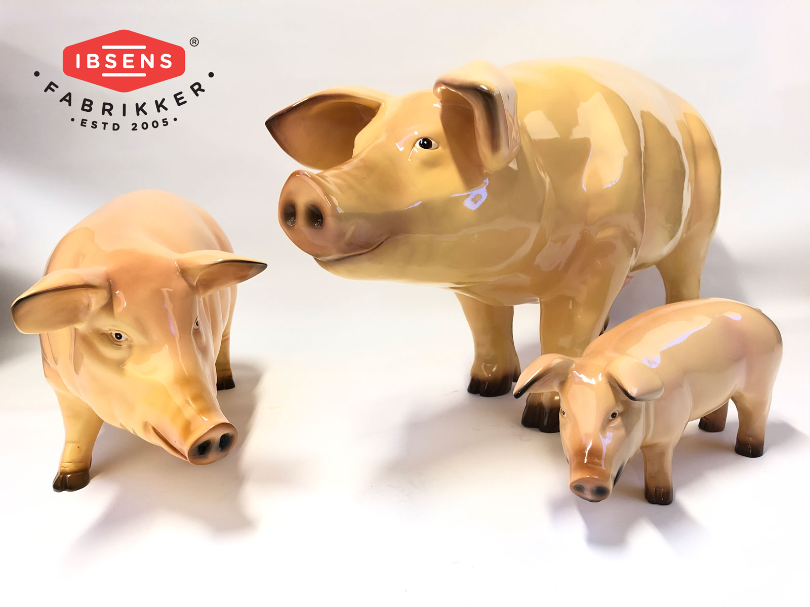 Glasfiber grisar är en riktig klassiker när det handlar om 3D figurer.